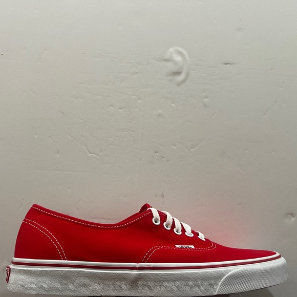 Vans, Authentic, VN000EE3RED, Red & White - Picture 11 of 12